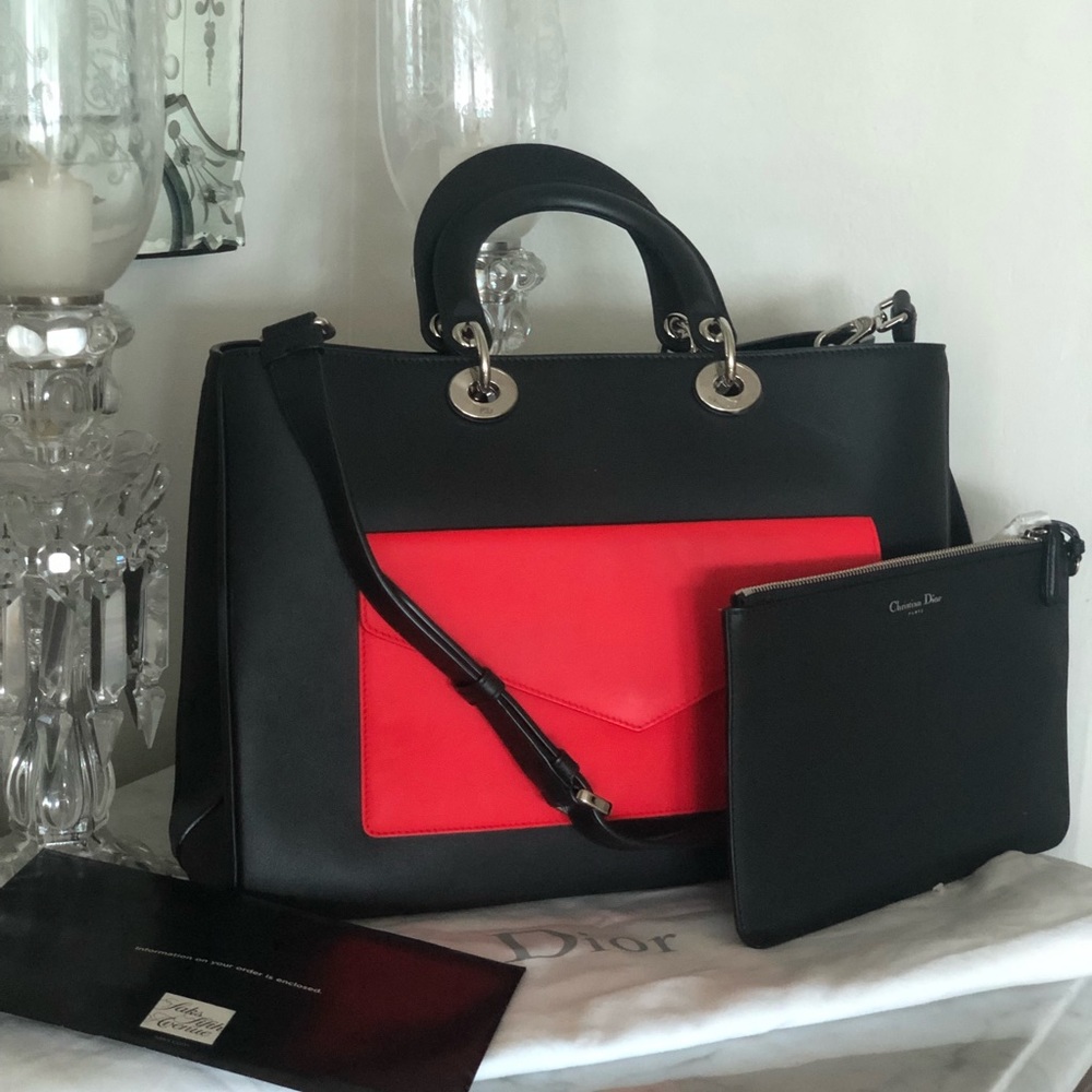 9/20HP♥️🎄DIOR lovers handbag Unique Runway 2014